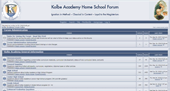 Desktop Screenshot of kolbeforum.org